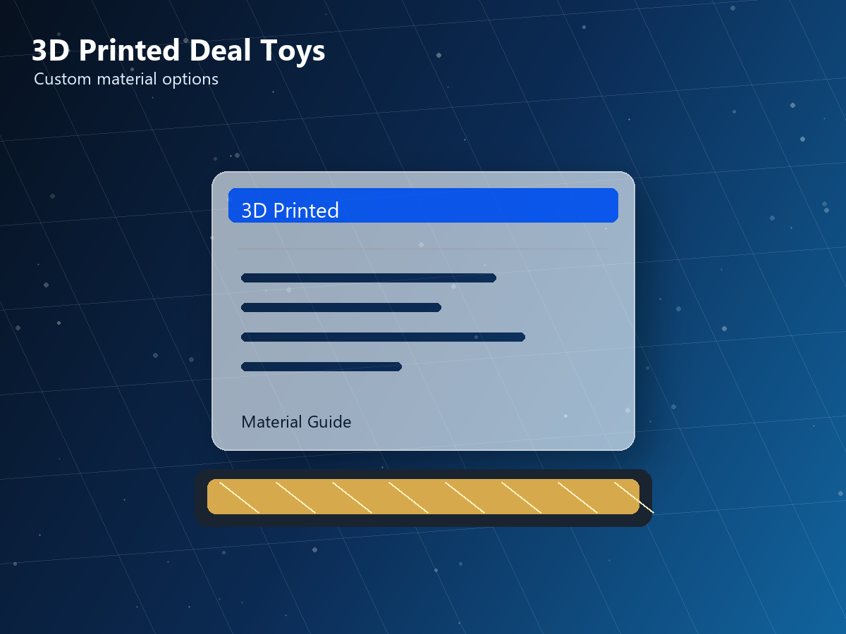 3D Printed Deal Toys