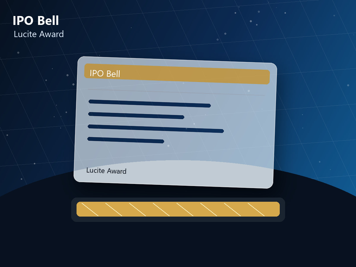 IPO Bell Lucite Award